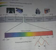 Setelah Kamu Mengamati Gambar 11 8 Tentang Spektrum Elektromagnetik Berapakah Panjang Gelombang Brainly Co Id