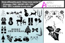 X Mas Svg Silhouettes Graphic By Aparnastjp With Images Christmas Svg Silhouette Christmas Free Svg