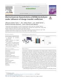 Select the current unit in the left column, the desired unit in the right column, and enter a value in the left. Pdf Electrochemical Characteristics Of Pem Electrolyzer Under Influence Of Charge Transfer Coefficient