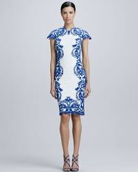 Tadashi Shoji Lace Panel Cocktail Dress Designer Cocktail Dress Tadashi Shoji Dresses Dresses