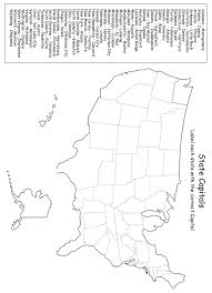 Free Geography Lapbook Homeschool Helper States And Capitals State Capitals Worksheet Middle School Maps