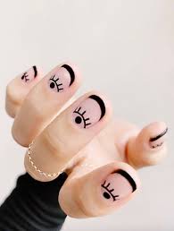 Silhouette like black and white landscape nail designs. 25 Nude Nails Designs To Try In 2021 The Trend Spotter