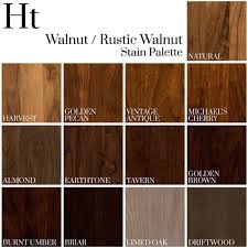 Which wall colors go best with dark hardwood flooring? Dark Stains On Walnut 4 Walnut And Rustic Walnut Color Palette Home And Timber Dark Wood Stain Staining Wood Wood Floor Colors