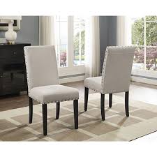 The beck is a dining chair with the perfect combination of style and comfort. Indira Contemporary Fabric Dining Chair Set Of 2 Beige Best Buy Canada