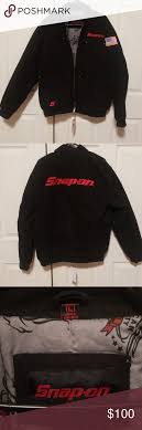 Snap On Heavy Canvas Lined Jacket Clothes Design Line Jackets Fashion Design