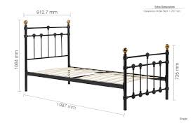 Living room, dining room, bedroom, outdoor & patio, home office Traditional Atlas 4ft6 Double Metal Bed Frame Black Antique Brass Finials
