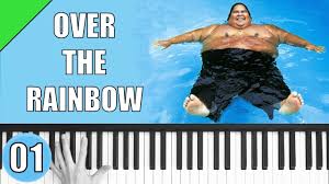 Check spelling or type a new query. Somewhere Over The Rainbow Iz Piano Tutorial 1 Youtube