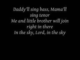 Lyrics For Daddy Sang Bass By Johnny Cash Songfacts