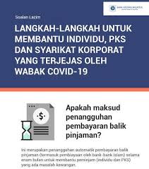 We did not find results for: Penagguhan Pembayaran Balik Pinjaman Bank Automatik 6 Bulan
