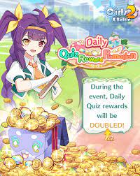 The history of your favorite numbers game. Double Rewards For Daily Quiz Coming Girls X Battle 2 Facebook