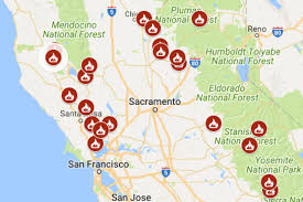 36 x 48 map scale: California Wildfire Map Shows Where Fires Are Still Burning