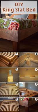 This bed frame does not require much skill to build. 36 Easy Diy Bed Frame Projects To Upgrade Your Bedroom Homelovr Diy King Bed Frame Diy Bed Frame Easy Diy King Bed