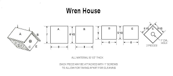 Free Printable Bird House Plans Pdf Useful Carolina Wren Birdhouse Plans Deasining Woodworking Bird House Plans Free Bird House Plans Wren House