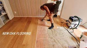 In this video, we show you how to glue down a prefinished, engineered hardwood floor over a concrete slab. Installing Hardwood Flooring With Glue Youtube