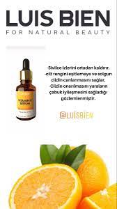 C Vitamini Mucizesi Yaslanma Serum Cilt Bakimi