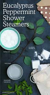 Eucalyptus Peppermint Shower Steamers Natural Beauty Diy Holistic Cosmetics Eucalyptus Essential Oi Diy Beauty Gifts Natural Beauty Diy Diy Bath Products