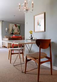 This dining table's rich brown finish is perfect set against a crisp white wall for a contrasting look, while its four turned legs bring visual appeal to your space. Table Against Wall Dining Room Ideas Photos Houzz