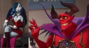 I think it would be pretty cool if we got Satan & The Sorceress as a dual  boss fight in a Wreck-it Ralph world : r/KingdomHearts