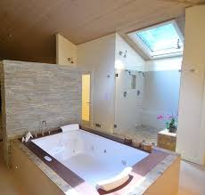 The Master Bathroom Has A Jacuzzi Two Person Hot Tub With An Inline Heater And Chromatherapy Lighting The Tub Dream Bathrooms Baths Interior Jacuzzi Bathroom