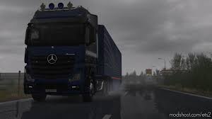 Download Realistic Rain V3 5 2 1 37 Mod For Euro Truck Simulator 2 At Modshost Visit Https Modshost Com Ets2 For In 2020 Sky Textures Dark Smoke Rain And Thunder