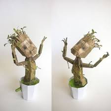 Guardians Of The Galaxy Craft Ideas Geek Crafts Galaxy Crafts Paper Crafts Groot Dancing