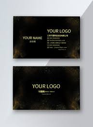 Creative & metro style business card template is made with five attractive colors, easy changeable colors and totally customized templates. Black Gold Business Card Template Image Picture Free Download 400450728 Lovepik Com