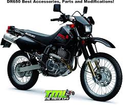 In 2001 and 2006, the bike received. Suzuki Dr650 Review Aftermarket Parts Modifications And Accessories