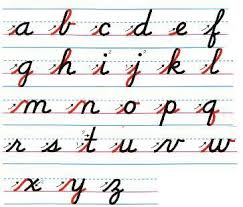 Lowercase Cursive Teaching Cursive Learn Handwriting
