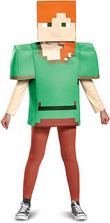 Juega minecraft classic, minecraft.io, worldz y muchos más gratis en pais de los juegos / poki. Amazon Com Alex Classic Minecraft Disfraces Multicolor Mediano 7 8 Ropa Zapatos Y Joyeria