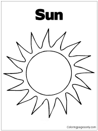 Printable coloring pages are also included if you prefer to color with paper and crayons. Sun Coloring Pages Nature Seasons Coloring Pages Coloring Pages For Kids And Adults