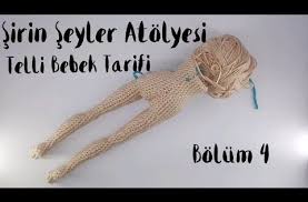 tig isi amigurumi telli zayif bebek yapilisi 4 bacak birlestirme