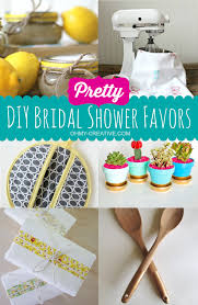 Favors are an inexpensive way to thank your guests and personalize an element of your wedding in a way that represents you and your fiance. Pretty Diy Bridal Shower Favors Oh My Creative