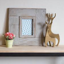 Boulder Innovations 5 In X 7 In Wood Frame Gray Picture Frame Grey Picture Frames Picture Frames Blue Picture Frames