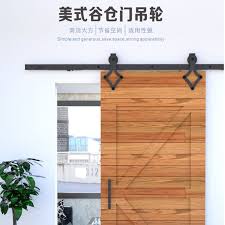 The good thing with barn doors is that you this barn door hardware plays an important role in keeping your barn door on the track. China Wholesle Easy Install Carbon Steel Matte Black Barn Door Roller Guide Sliding Door Fitting Sliding Barn Door Outside Outdoor Sliding Pole Barn Door Track System China Rustic Sliding Barn Door Hardware