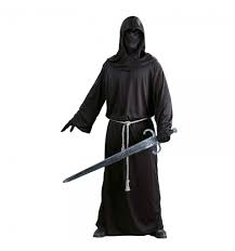 Spade, armature, elmi medievali, armature romane, costumi medievali | negozio medievale. Vestito Da Soldato Monaco Oscuro Medievale Uomo L 52 54 80479