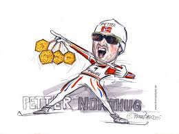 Petter northug of norway celebrates with the fans. Fis Cross Country On Twitter Is Petter Northug Jr The Usain Bolt Of Cross Country Falun2015 Thomaszipfel Http T Co B6m1bj36hc