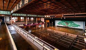 Uchiko Za Kabuki Theater Kabuki Stages Are Known For Their Elaborate Design Allowing For Sudden Dissapearances Japan Travel Japanese Architecture Japan Guide