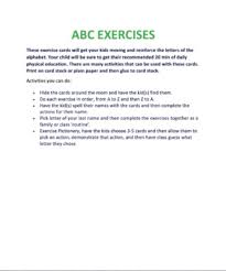This alphabet workout is a great way to . Alphabet Exercise Worksheets Teaching Resources Tpt