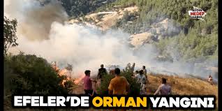 Hatay'da orman yangını 16.07.2021 turkey Efeler De Orman Yangini