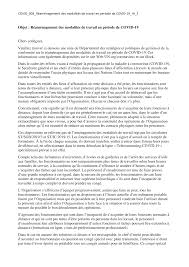 37 bis rue paul valéry, 75116 paris, france. Https Www Un Org Sites Un2 Un Org Files Covid 003 Alternate Working Arrangements In The Context Of Covid 19 Ra F Pdf