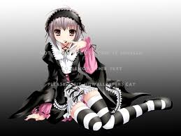 Support us by sharing the content, upvoting wallpapers on the page or 1920x1200 hd gothic anime wallpapers background photos smart phone background photos desktop backgrounds high quality artworks. Cute Gothic Yuki Nagato Namamo Nanase Dress Goth Anime 1600x1200 Wallpaper Teahub Io