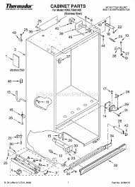 Thermador ice maker parts & repair guide. Thermador Bottom Freezer Built In Bottom Mount Refrigerator Kbult3661a02 Ereplacementparts Com