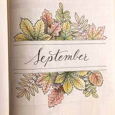 Pin By Elizabeth Alonso On Bullet Journal Ideas Autumn Bullet Journal Bullet Journal Inspiration Bullet Journal September Cover