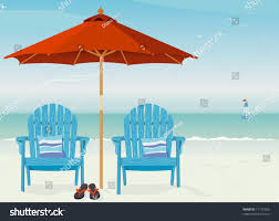 Adirondack Chairs At Beach Ad Sponsored Adirondack Chairs Beach In 2020 Beach Clipart Stock Images Stock Photos