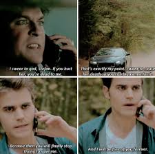 Tvd 8x11 I Ll Take Care Of Both Of Us Stefan No You Won T Damon You Re Not Capable Of It But You Vampire Diaries Seasons Vampire Diaries Tv Show Quotes