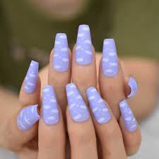 If they're applied properly with good quality products, they will make your nails look strong, healthy and the height of sophistication. 24pcs Box Square Head Fashion Trend Design Fake Nail Press On Blue Pure Color Matte Frosted Ballet Mid Length Wearable Nail Tips False Nails Aliexpress