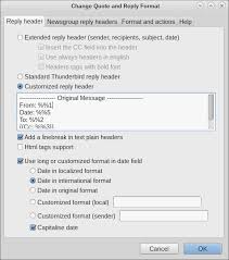 How To Configure Outlook Style Email Reply Header In Thunderbird Systutorials