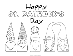 Spongebob and patrick coloring pages are a fun way for kids of all ages to develop creativity, focus, motor skills and color recognition. St Patrick S Day 2020 Free Coloring Pages
