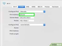 Otherwise, you'll need to manually enter the settings in the. 3 Ways To Change The Ip Address On A Mac Wikihow