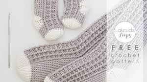 The video tutorial explains how to make these larger or smaller with very few simple steps. Watson Waffle Socks Free Crochet Pattern Video Tutorial Youtube